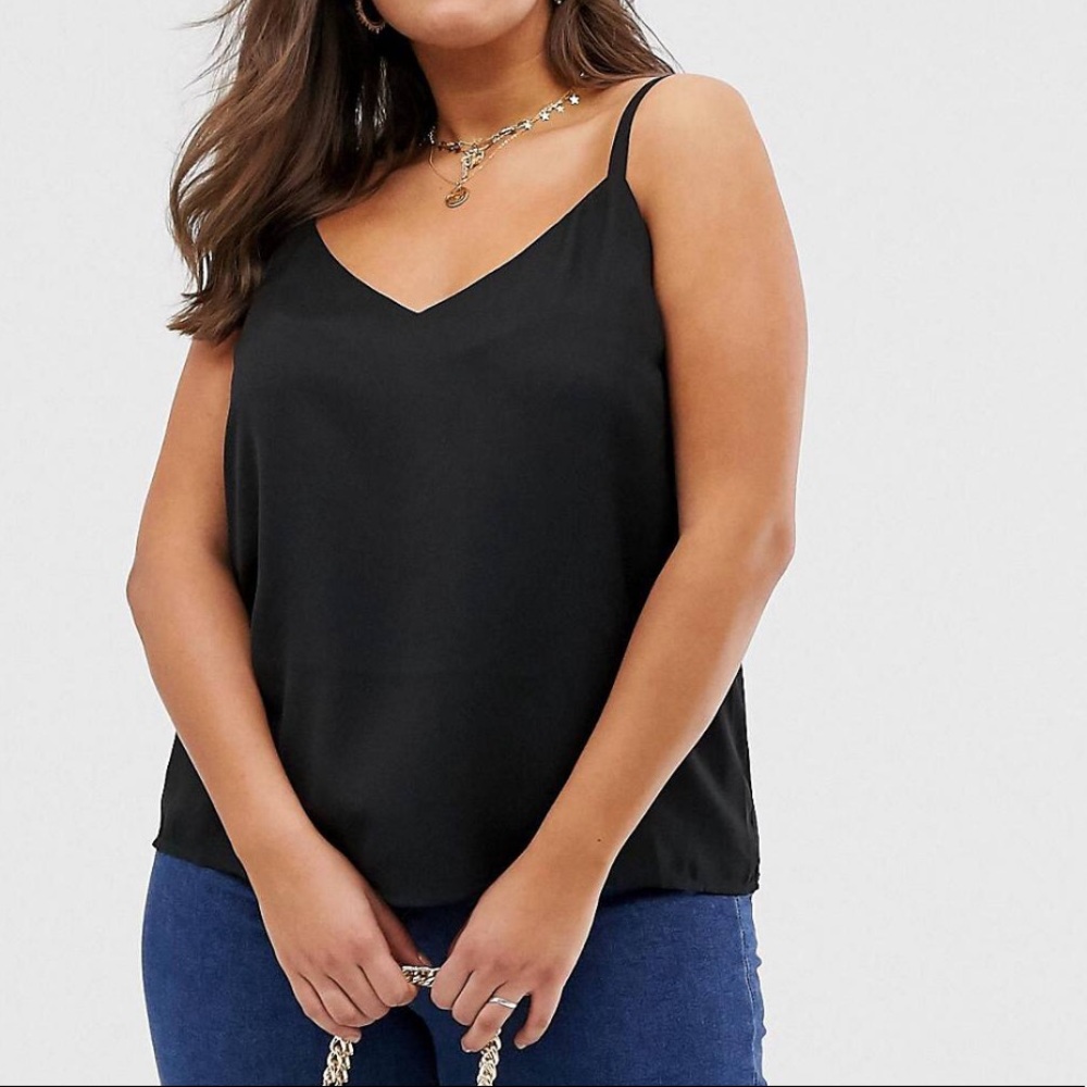 LAST CALL ASOS curve double layer cami (nwot)